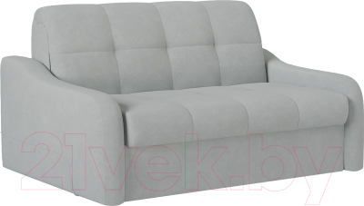 Диван Mebel-Ars Лидер НПБ 140x200 (Vivaldi 06 светло-серый) - фото