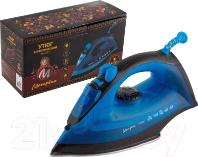 Утюг Матрена MA-047 / 006390 (синий)