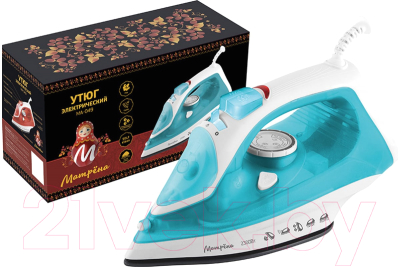 Утюг Матрена MA-049 / 007196 (бирюзовый)