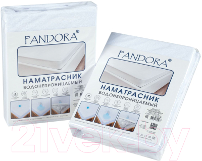Наматрасник защитный PANDORA Борт 30 (120x200x30)