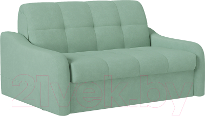 Диван Mebel-Ars Лидер НПБ 155x200 (Vivaldi 09 мятный) - фото