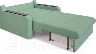 Диван Mebel-Ars Кэнди ППУ 140x200 (Vivaldi 09 мятный)