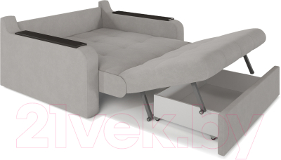 Диван Mebel-Ars Кэнди ППУ 155x200 (Vivaldi 04 бежевый)