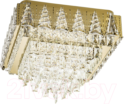 Люстра LED4U L9437-500-500 GD (с функцией УД) - фото