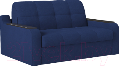 Диван Mebel-Ars Кэнди ППУ 155x200 (Vivaldi 14 синий) - фото
