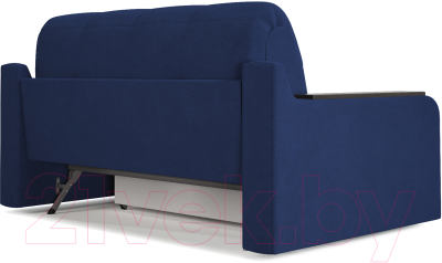 Диван Mebel-Ars Кэнди НПБ 140x200 (Vivaldi 14 синий)