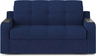 Диван Mebel-Ars Кэнди НПБ 155x200 (Vivaldi 14 синий)