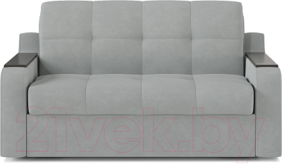 Диван Mebel-Ars Кэнди НПБ 180x200 (Vivaldi 06 светло-серый)