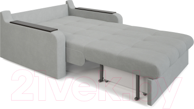 Диван Mebel-Ars Кэнди НПБ 180x200 (Vivaldi 06 светло-серый)