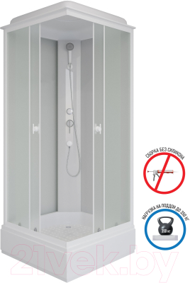 Душевая кабина Niagara Promo P90/26Q/MT 90x90x215