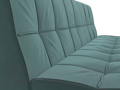 Диван Лига Диванов Винсент / 102865 (велюр бирюзовый)