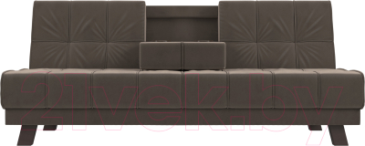 Диван Лига Диванов Винсент / 102870 (велюр коричневый)