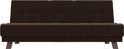 Диван Лига Диванов Винсент / 102875 (микровельвет коричневый)