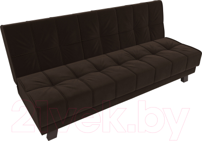 Диван Лига Диванов Винсент / 102875 (микровельвет коричневый)