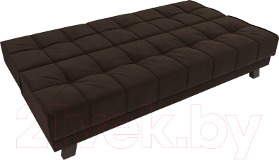 Диван Лига Диванов Винсент / 102875 (микровельвет коричневый)