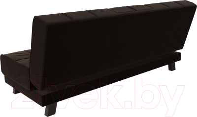 Диван Лига Диванов Винсент / 102875 (микровельвет коричневый)