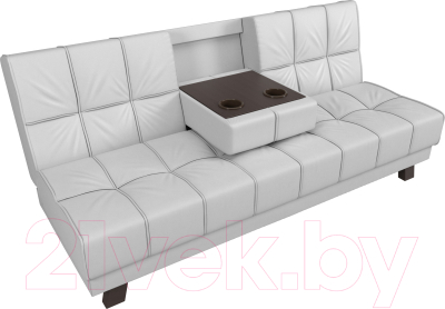 Диван Лига Диванов Винсент / 102881 (экокожа белый)