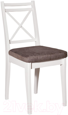 Стул Folium Марк 1 / M1R9003С (эмаль/белый/Cacao) - фото