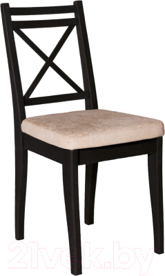 Стул Folium Марк 1 / M1O269395V (масло/черный/Vanilla) - фото