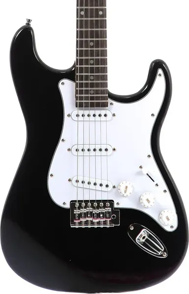 Электрогитара Fabio ST100 BK + комплект аксессуаров