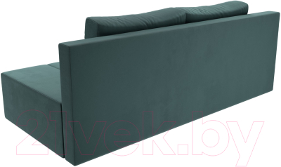 Диван Лига Диванов Сан Марко / 114009 (велюр бирюзовый)