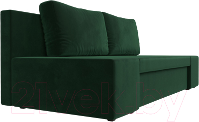 Диван Лига Диванов Сан Марко / 114011 (велюр зеленый)