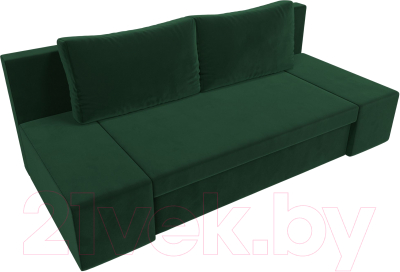 Диван Лига Диванов Сан Марко / 114011 (велюр зеленый)