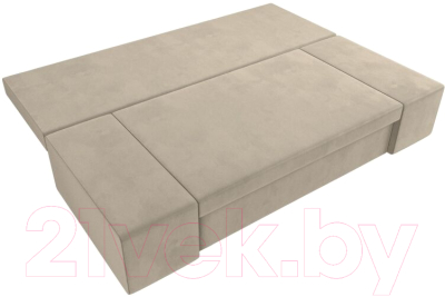 Диван Лига Диванов Сан Марко / 114016 (микровельвет бежевый)