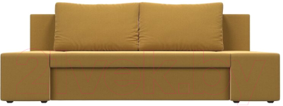 Диван Лига Диванов Сан Марко / 114017 (микровельвет желтый)