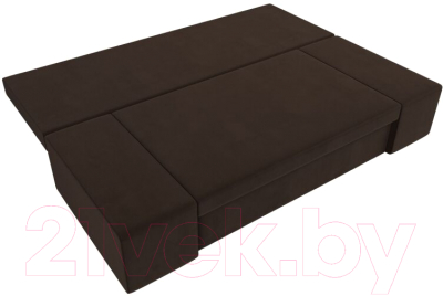 Диван Лига Диванов Сан Марко / 114020 (микровельвет коричневый)