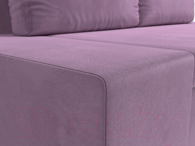 Диван Лига Диванов Сан Марко / 114021 (микровельвет сиреневый)