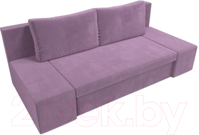 Диван Лига Диванов Сан Марко / 114021 (микровельвет сиреневый)