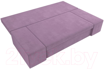 Диван Лига Диванов Сан Марко / 114021 (микровельвет сиреневый)