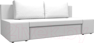 Диван Лига Диванов Сан Марко / 114028 (экокожа белый) - фото