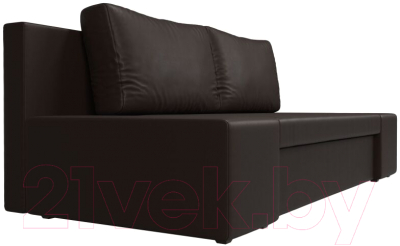 Диван Лига Диванов Сан Марко / 114029 (экокожа коричневый)