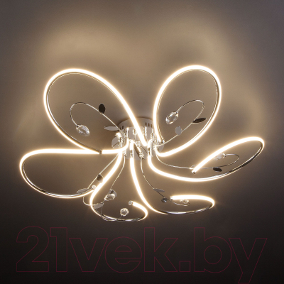 Потолочный светильник Евросвет 90082/6 (хром)