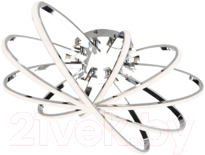 Потолочный светильник Евросвет 90100/5 (хром) - фото