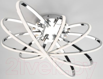 Потолочный светильник Евросвет 90100/5 (хром)
