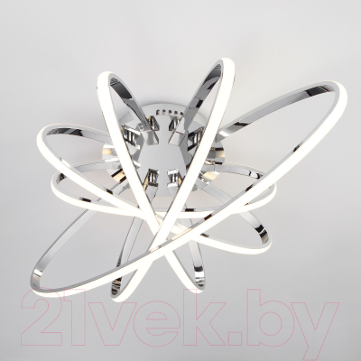 Потолочный светильник Евросвет 90100/5 (хром)