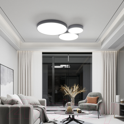 Потолочный светильник Евросвет 90320/1 (серый)