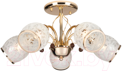 Люстра Евросвет Gabriella 30026/5 (золото) - фото