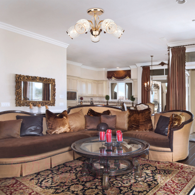 Люстра Евросвет Gabriella 30026/5 (золото)