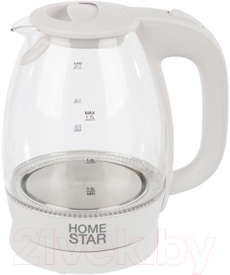 Электрочайник HomeStar HS-1012 (белый)