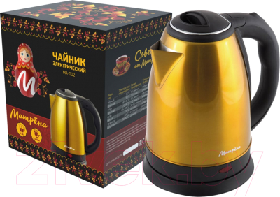 Электрочайник Матрена МА-002 / 005407 (желтый)