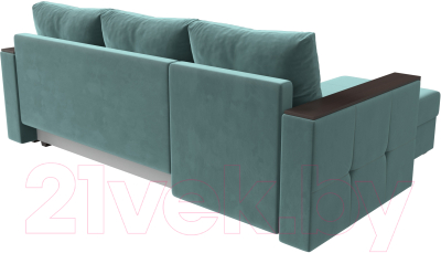 Диван угловой Лига Диванов Валенсия Лайт левый