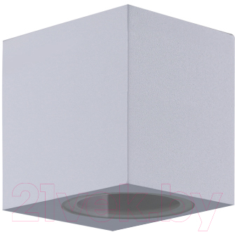Бра уличное INhome НБУ CUBE-1хGU10-WH / 4690612044736 - фото