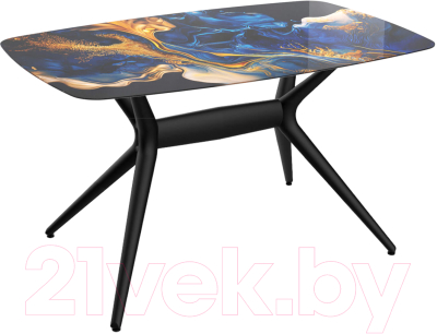 Обеденный стол Sheffilton SHT-TU30-2/TT32 118/77 стекло/МДФ - фото