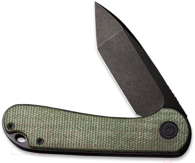 Нож складной Civivi Elementum D2 Steel Black Stonewashed Handle / C907T-E