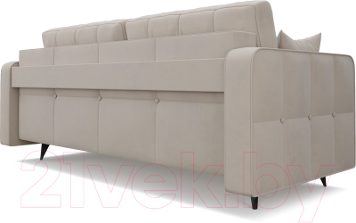 Диван Mebel-Ars Снеп (бархат бежевый Star Velvet 6 Light Biege)