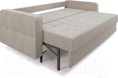 Диван Mebel-Ars Снеп (бархат бежевый Star Velvet 6 Light Biege)